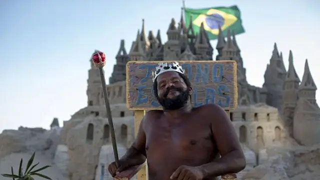 Marcio Mizael Matolias, el 'rey de la playa'