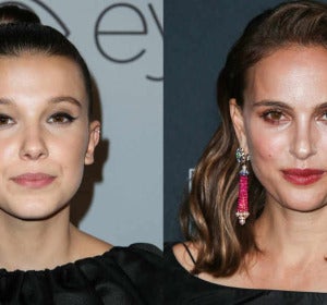 Millie Bobby Brown y Natalie Portman Millie Bobby Brown y Natalie Portman
