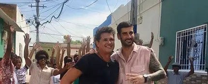 Carlos Vives y Melendi en Santa Marta, en Colombia Carlos Vives y Melendi en Santa Marta, en Colombia