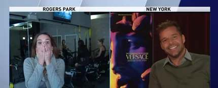 Entrevista a Ricky Martin en WGN de Chicago Entrevista a Ricky Martin en WGN de Chicago