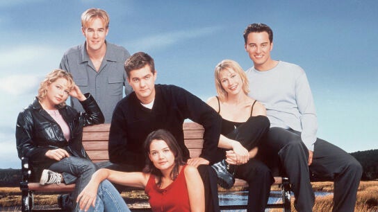 Los protagonistas de 'Dawson Crece'
