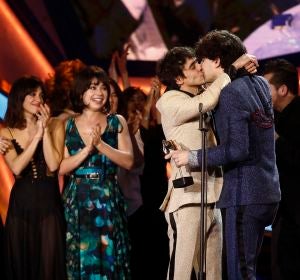 El beso de película de Javier Calvo y Javier Ambrossi El beso de película de Javier Calvo y Javier Ambrossi