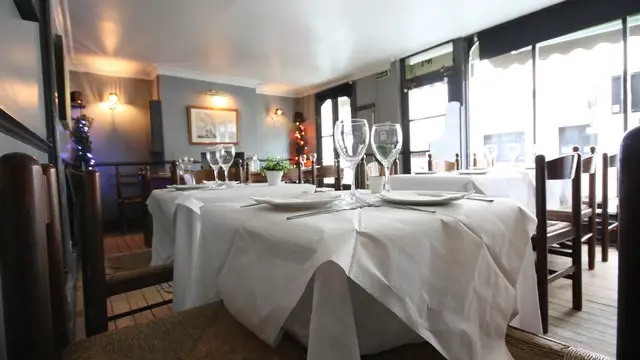 Imagen de archivo de un restaurante