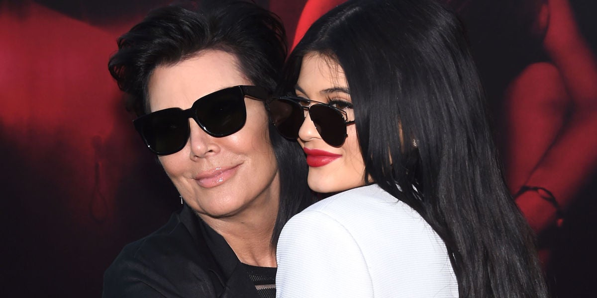 Kris y Kylie Jenner