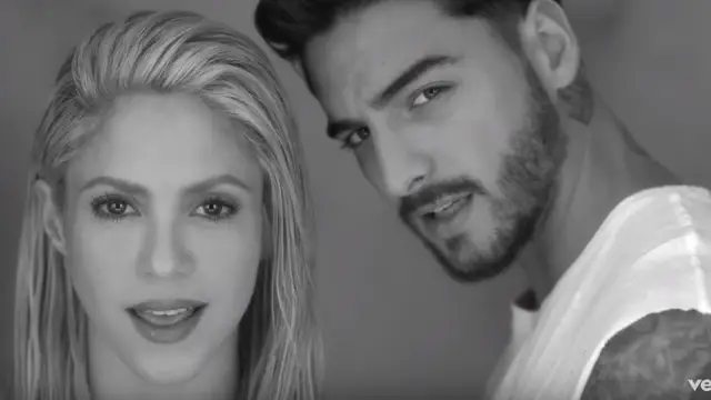 Shakira y Maluma en el vídeo de 'Trap'