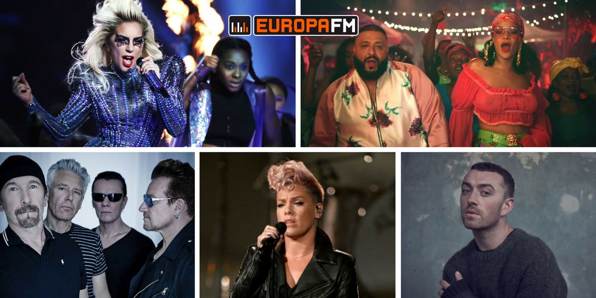 Lady Gaga, DJ Khaled, Rihanna, U2, Pink y Sam Smith, algunas de las actuaciones de los Grammy 2018