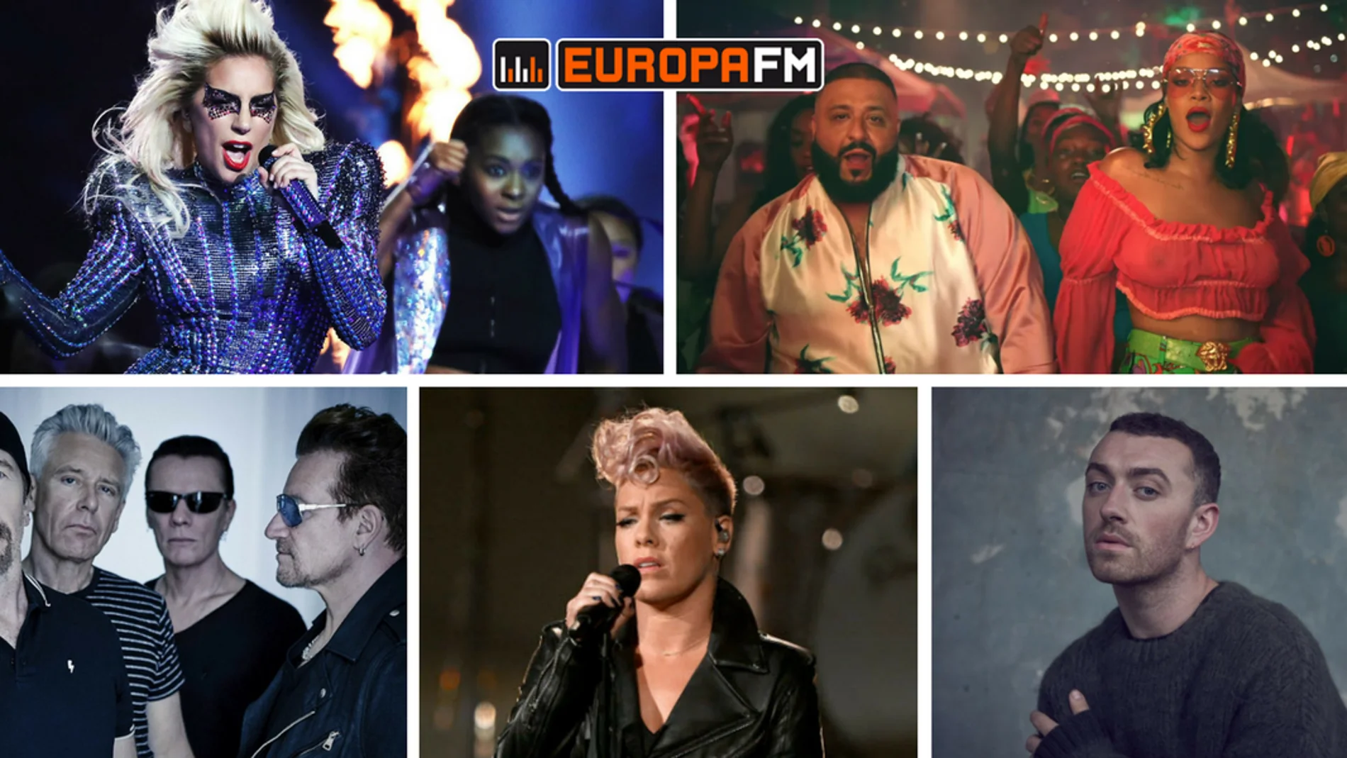 Lady Gaga, DJ Khaled, Rihanna, U2, Pink y Sam Smith, algunas de las actuaciones de los Grammy 2018 Lady Gaga, DJ Khaled, Rihanna, U2, Pink y Sam Smith, algunas de las actuaciones de los Grammy 2018
