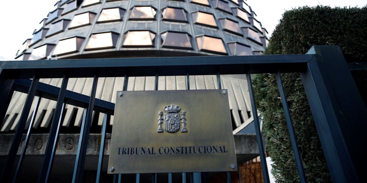 Imagen de la sede del Tribunal Constitucional (TC)