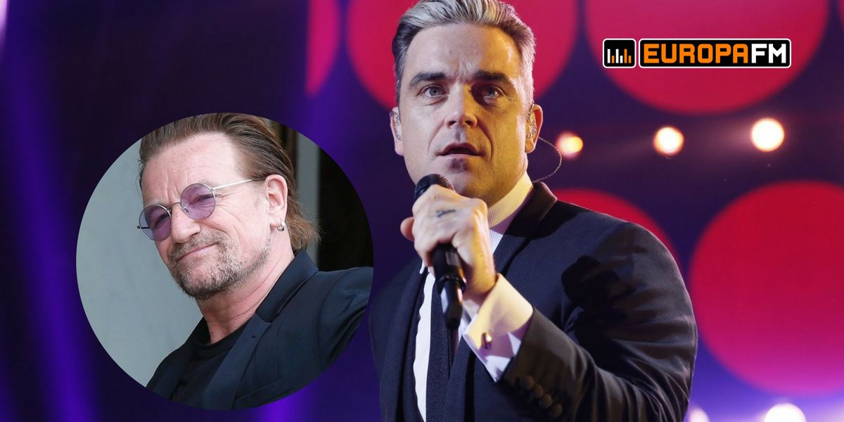 Robbie Williams y Bono