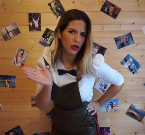 Tamara Gorro en su canal de Youtube Tamara Gorro en su canal de Youtube