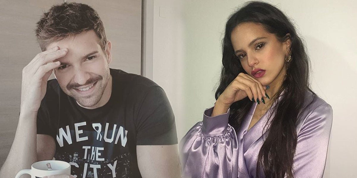 Rosalía publica por error el teléfono de Pablo Alborán