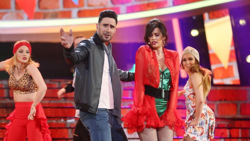 David Amor y Adriana Abenia se dejan la piel al ritmo de ‘Échame la culpa’ como Luis Fonsi y Demi Lovato