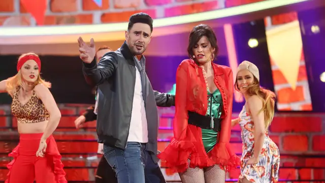 David Amor y Adriana Abenia se dejan la piel al ritmo de ‘Échame la culpa’ como Luis Fonsi y Demi Lovato