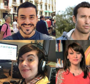 Juanma Romero, Juan Sánchez, Cristina García y Rocío Santos Juanma Romero, Juan Sánchez, Cristina García y Rocío Santos