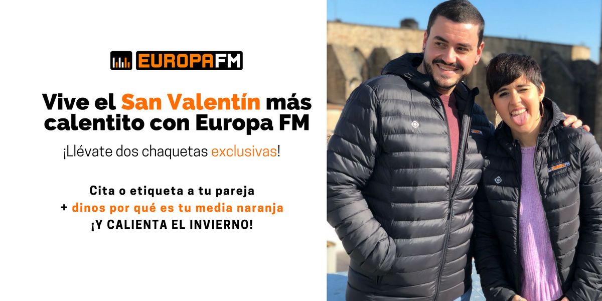 Concurso San Valentín 2018 en Europa FM