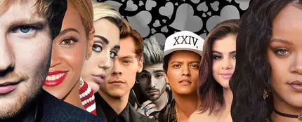 Ed Sheeran, Beyoncé, Rihanna o Selena Gomez son imprescindibles para tu playlist de San Valentín Ed Sheeran, Beyoncé, Rihanna o Selena Gomez son imprescindibles para tu playlist de San Valentín
