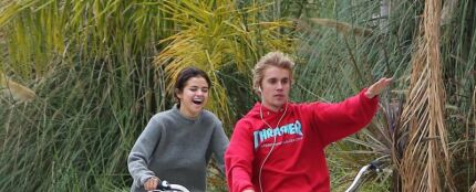Selena Gomez y Justin Bieber en 2017