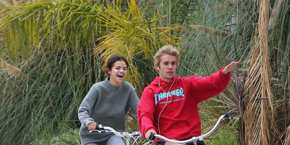 Selena Gomez y Justin Bieber en 2017
