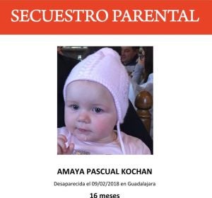 Amaya Pascual Kochan, desaparecida desde el 9 de febrero Amaya Pascual Kochan, desaparecida desde el 9 de febrero