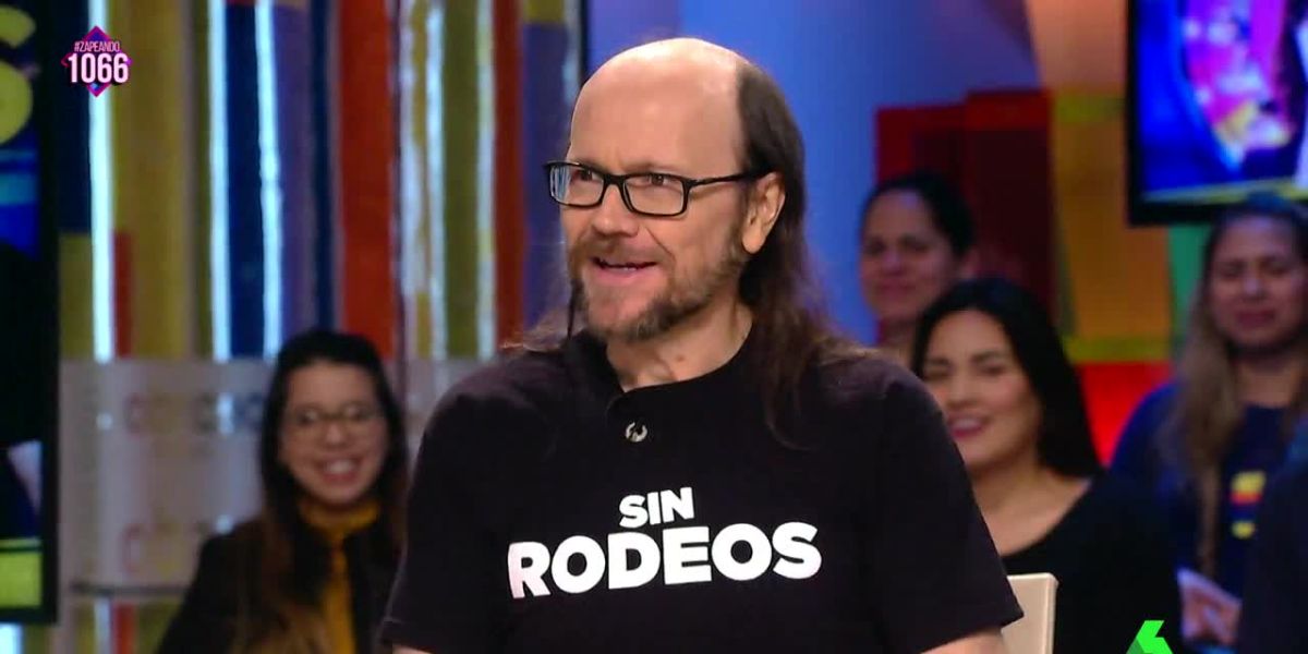 Santiago Segura, en Zapeando