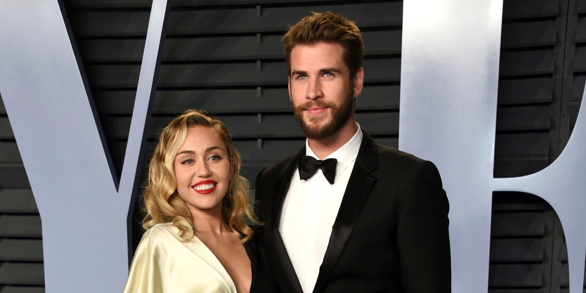 Miley Cyrus y Liam Hemsworth
