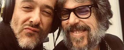 Santi Balmes e Iván Ferreiro Santi Balmes e Iván Ferreiro