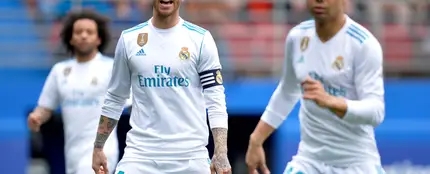 Sergio Ramos durante el encuentro ante el Eibar Sergio Ramos durante el encuentro ante el Eibar