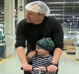 Andreas Graf y su hijo Julius Andreas Graf y su hijo Julius
