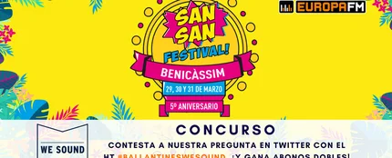 Concurso SanSan Festival en We Sound Concurso SanSan Festival en We Sound