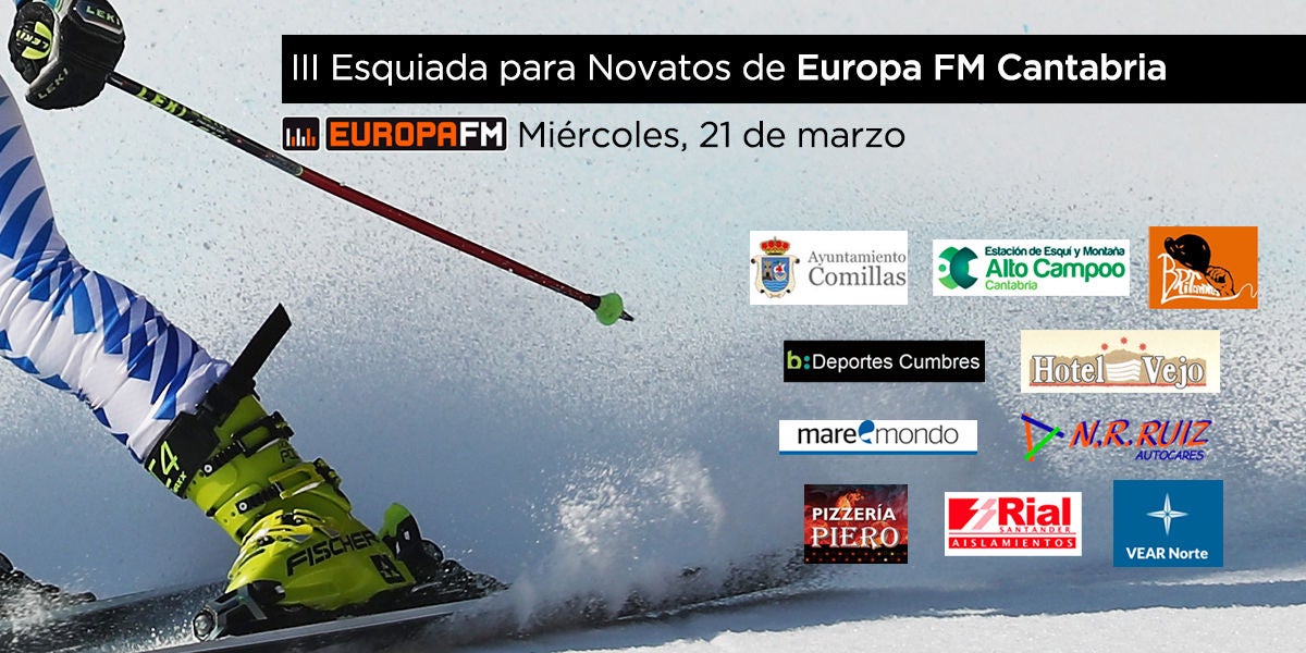 III Esquiada para Novatos de Europa FM Cantabria