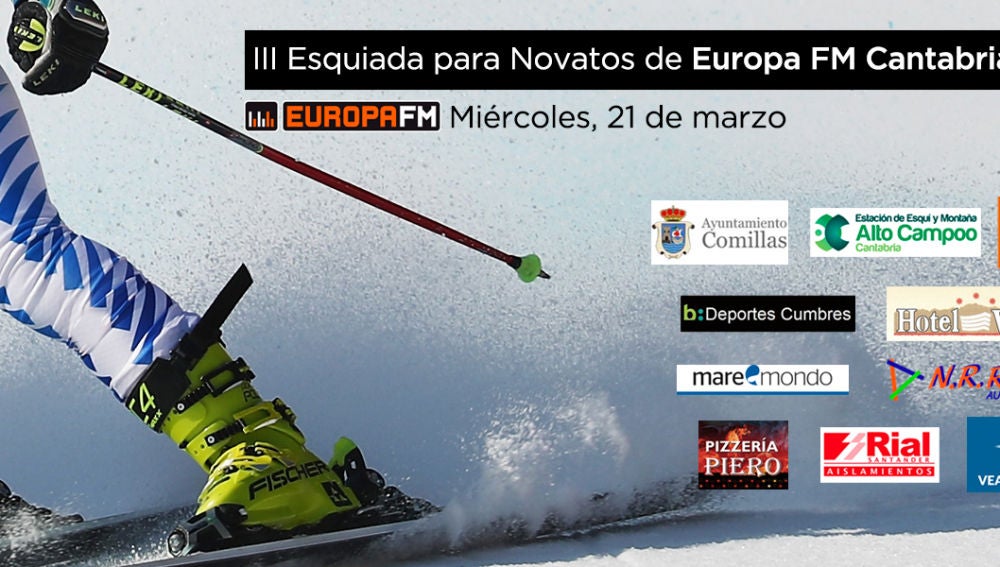 III Esquiada para Novatos de Europa FM Cantabria
