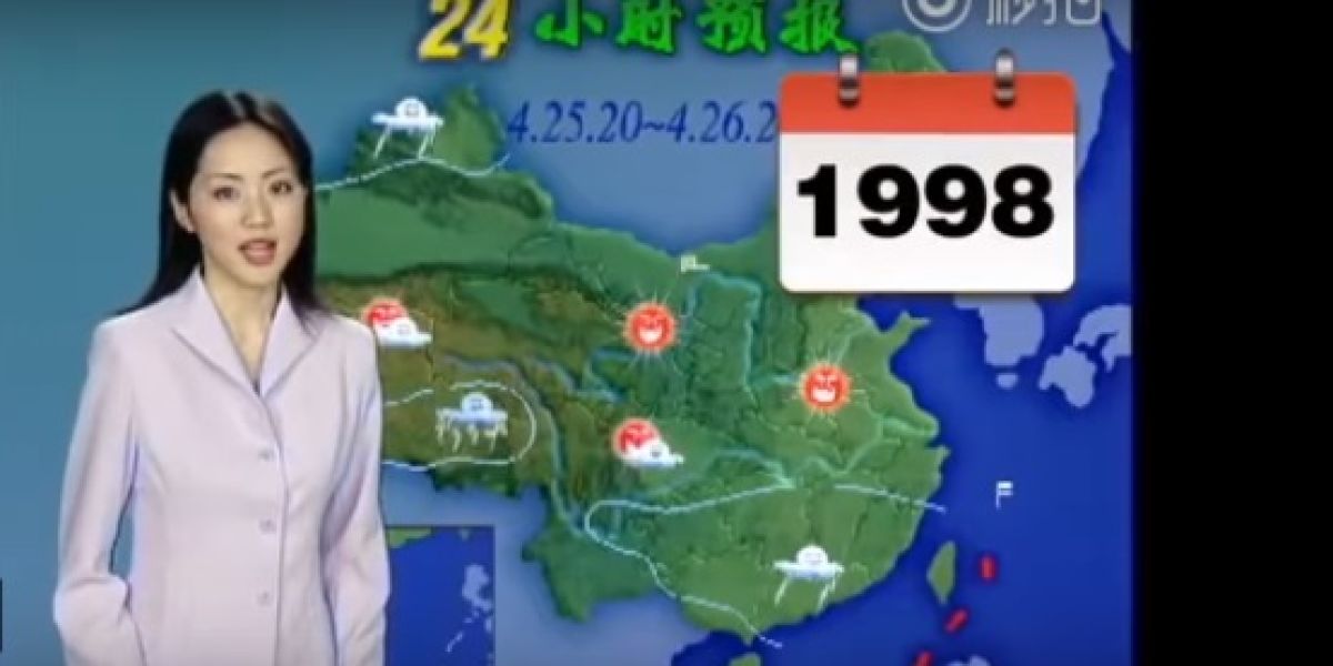 Yang Dan, la meteoróloga que no envejece