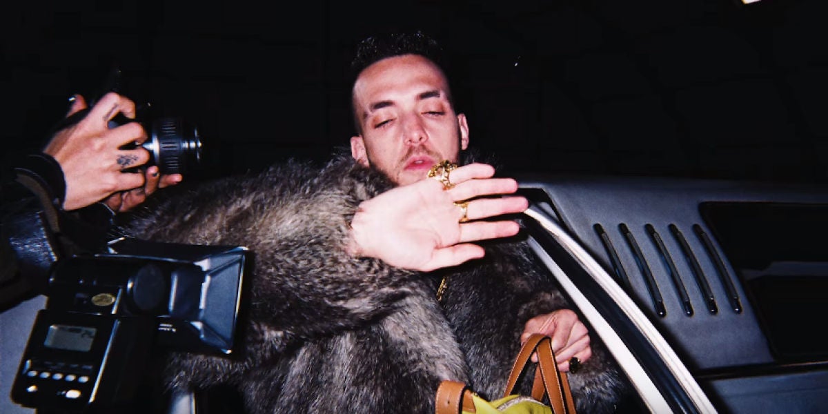 C. Tangana en el videoclip de 'Llorando en la limo'