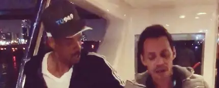 Will Smith y Marc Anthony bailando salsa Will Smith y Marc Anthony bailando salsa