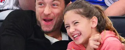 Jude Law con su hija Iris Jude Law con su hija Iris