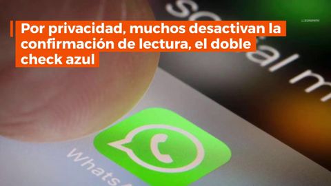 V&iacute;deo: El truco para saber si leen tus WhatsApps 
