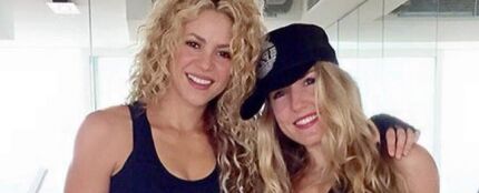 Shakira con Anna Kaiser, su entrenadora personal