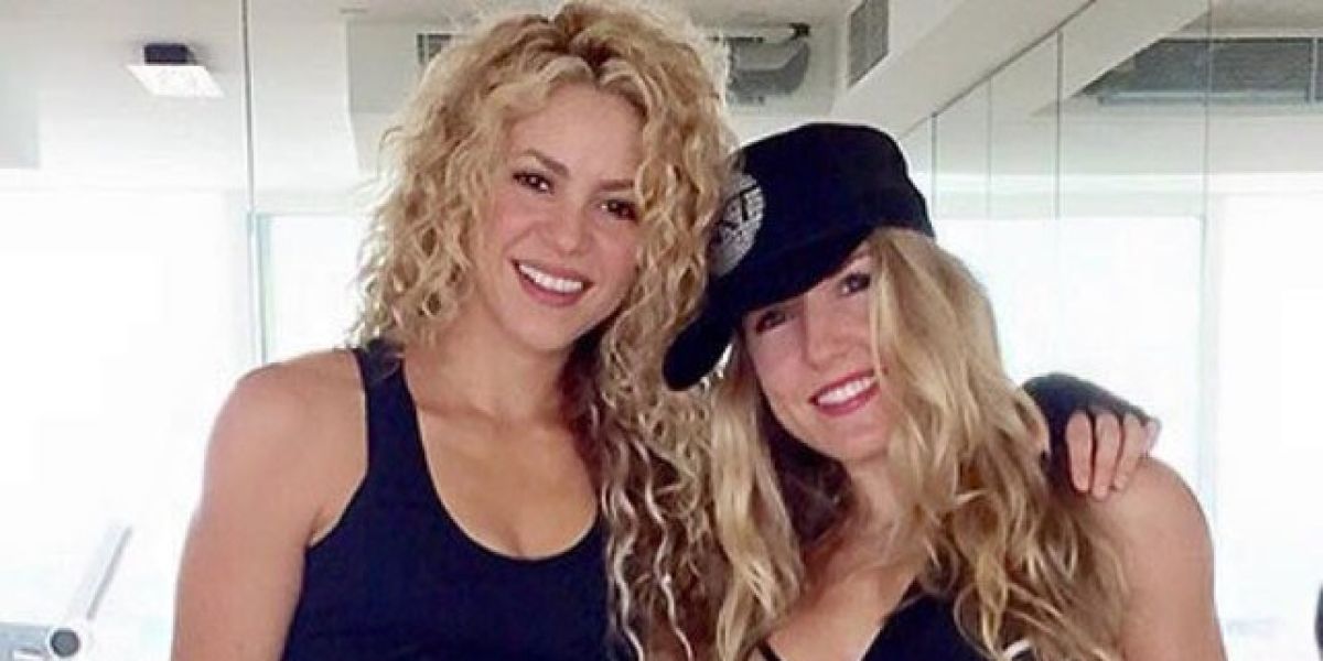 Shakira con Anna Kaiser, su entrenadora personal