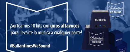 ¡Gana unos altavoces Ballantine's We Sound! ¡Gana unos altavoces Ballantine's We Sound!