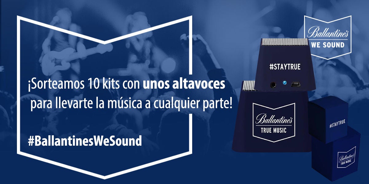 ¡Gana unos altavoces Ballantine's We Sound!