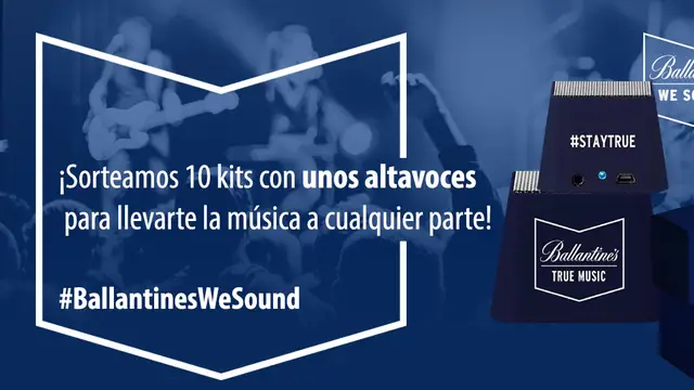 ¡Gana unos altavoces Ballantine's We Sound!