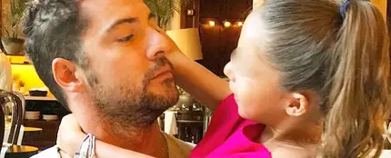 David Bisbal junto a su hija Ella David Bisbal junto a su hija Ella