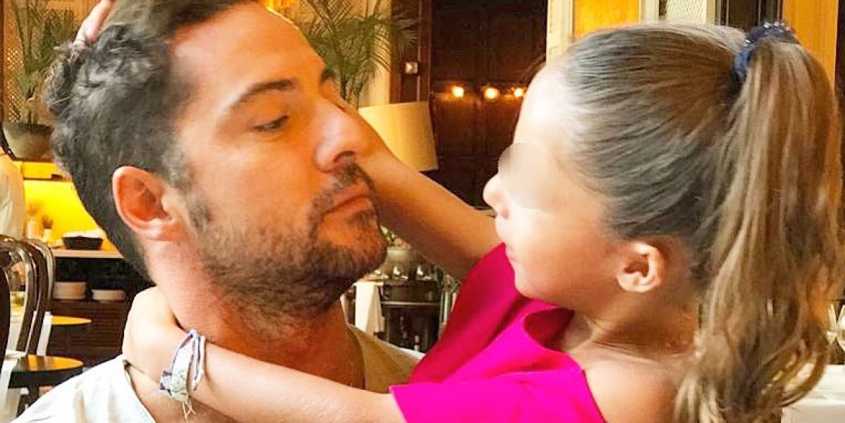 David Bisbal junto a su hija Ella