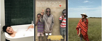 Las polémicas fotos de Dulceida y Alba Paul en África Las polémicas fotos de Dulceida y Alba Paul en África
