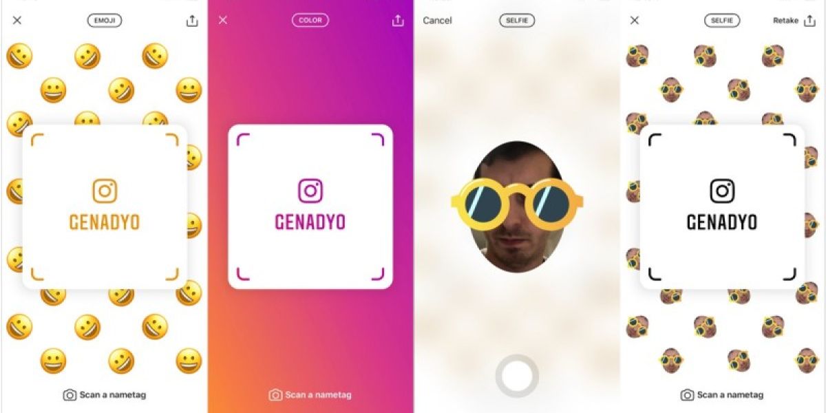Nametags, la última novedad de Instagram