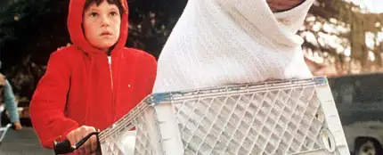 Fotograma de la película E.T. , el extraterrestre Fotograma de la película E.T. , el extraterrestre