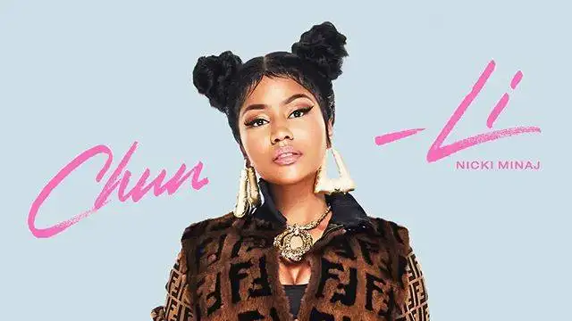Nicki Minaj en la portada de su single 'Chung-Li'