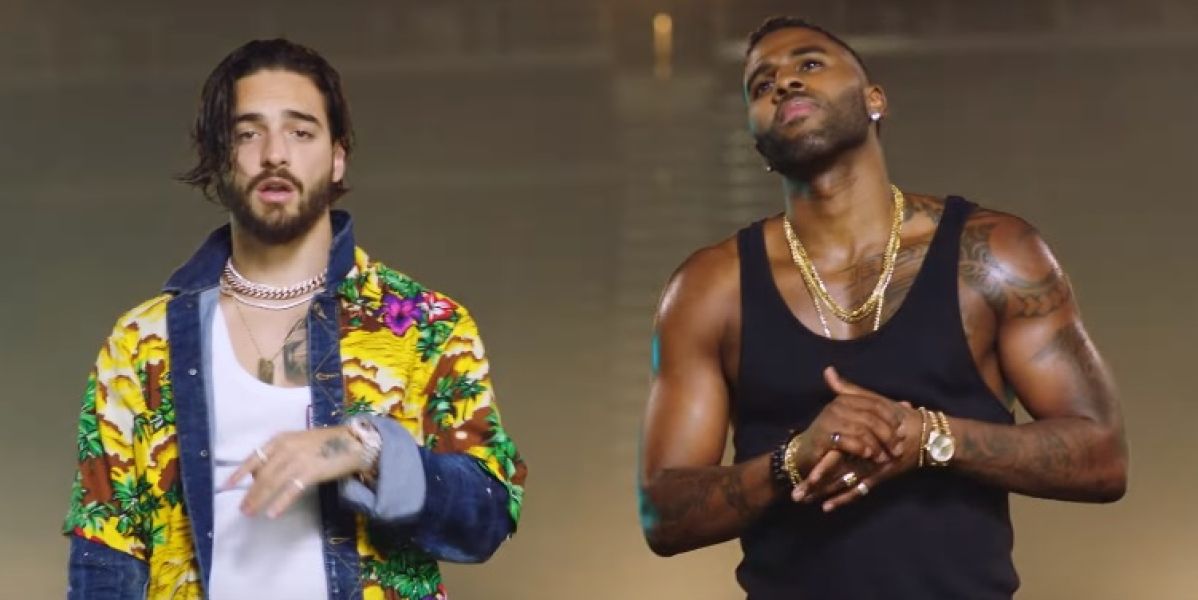 Maluma y Jason Derulo en el videoclip de 'Colors'