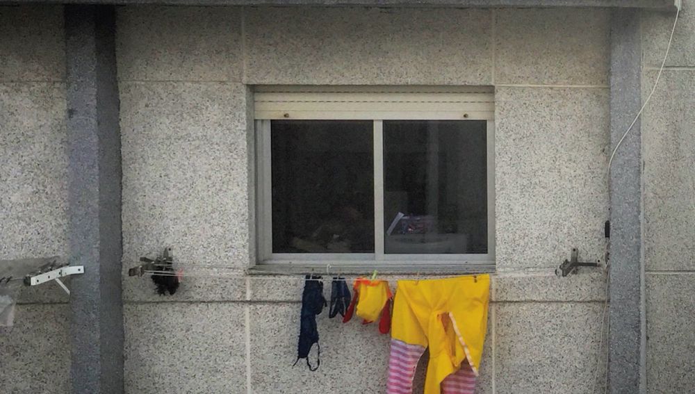 La inquietante foto del tendedero de sus vecinos se hace viral