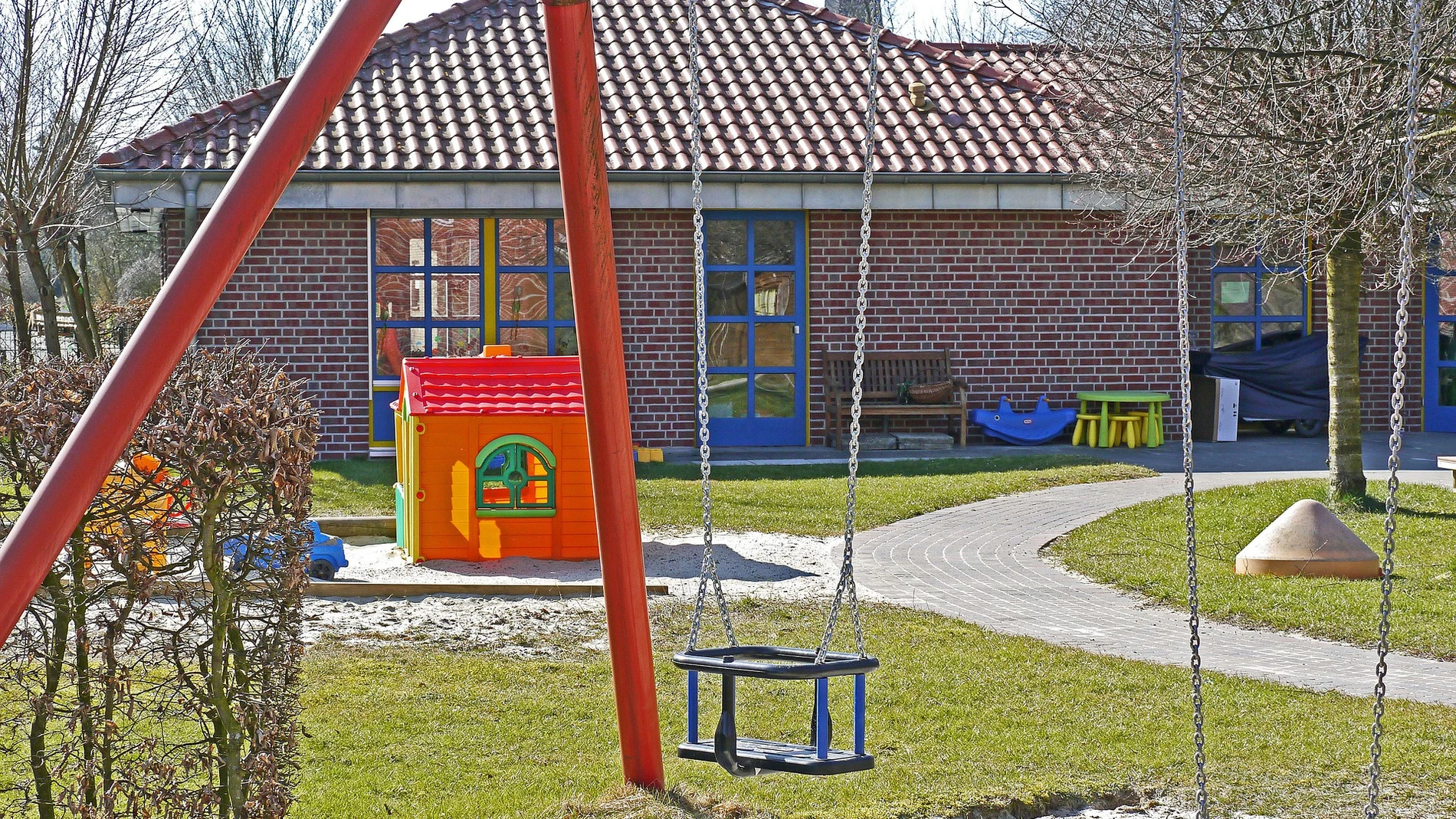 Imagen de archivo de una guardería. Imagen de archivo de una guardería.